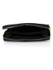 ORE10 Leren portemonnee "Wow" zwart - (B)17 x (H)10 x (D)2 cm