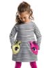Denokids Jurk "Twin Cat" grijs