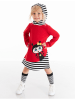 Denokids Sukienka "Ladybug" w kolorze czerwonym