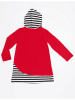 Denokids Sukienka "Ladybug" w kolorze czerwonym