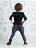 Denokids 2tlg. Outfit "Bricks" in Schwarz/ Dunkelgrau
