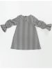 Denokids Jurk "Floral" zwart/wit