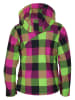 Peak Mountain Softshelljas groen/roze