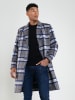 BIG STAR Mantel grijs/wit/donkerblauw