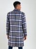 BIG STAR Mantel grijs/wit/donkerblauw