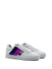 Benetton Sneakersy w kolorze białym ze wzorem