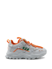 Benetton Sneakers in Weiß/ Orange