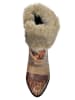 Dogo Stiefeletten "Weird Bird" in Beige/ Hellbraun