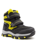 lamino Winterboots in Schwarz/ Gelb