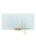 Tosel Wandlamp "Tokyo" wit - (B)30 x (H)15 cm