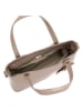 Anna Morellini Leren handtas "Corinna" taupe - (B)28 x (H)22 x (D)8 cm