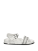 Liu Jo Sandalen zilverkleurig/wit