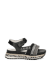 Liu Jo Sandalen in Silber/ Schwarz