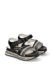 Liu Jo Sandalen in Silber/ Schwarz