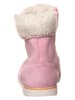 Clarks Leder-Boots "Crown Loop" in Rosa