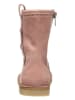 POM POM Leren winterboots lichtroze