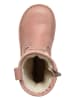 POM POM Leren winterboots lichtroze
