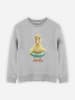 WOOOP Sweatshirt "Duck" in Grau