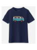 WOOOP Shirt "Blue van" in Dunkelblau