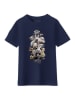 WOOOP Shirt "Zoo escape" donkerblauw