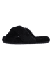 ISLAND BOOT Pantoffels "Fluffy" zwart