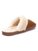 ISLAND BOOT Pantoffels "Emesta" lichtbruin