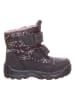Richter Shoes Winterboots in Dunkelblau/ Rosa