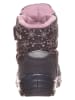 Richter Shoes Winterboots in Dunkelblau/ Rosa