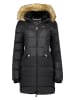 Geographical Norway Wintermantel "Abeille" in Schwarz