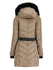 Geographical Norway Doorgestikte mantel "Dolrie" taupe