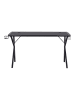 AC Design Gamer-Tisch "Ninja" in Schwarz - (B)140 x (H)75 x (T)60 cm