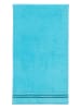 Schiesser 5-delige set: gastendoeken "Skyline" turquoise