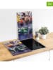 Chefware 2-delige set: fornuisafdekplaten meerkleurig - (L)52 x (B)30 cm