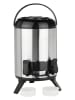 Chefware Warmhalte-Getränkespender in Silber - 9 l