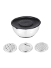 Chefware Roestvrijstalen saladekom - Ø 24 cm