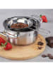 Chefware Roestvrijstalen smeltschaal - (B)24 x (H)6 x (D)14 cm
