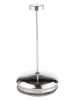 Chefware Koffiebereider zilverkleurig/transparant - 1 l