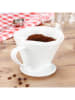 Chefware Kaffeefilter in Weiß - (B)16 x (H)11 x (T)14 cm