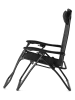 Lifa Living Liegestuhl in Anthrazit - (B)65 x (H)114 x (T)96 cm