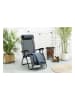 Lifa Living Liegestuhl in Anthrazit - (B)65 x (H)114 x (T)96 cm