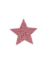 Folia Glitter-Moosgummisticker "Sterne" in Rosa/ Blau/ Gold/ Weiß - 40 Stück
