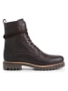 TRAVELIN' Leder-Boots "Kvinlog" in Braun