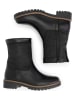 TRAVELIN' Leren boots "Mygland" zwart