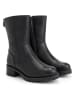 TRAVELIN' Leren boots "Skjolden" zwart