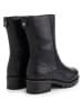 TRAVELIN' Leren boots "Skjolden" zwart