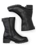 TRAVELIN' Leren boots "Skjolden" zwart