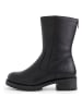 TRAVELIN' Leren boots "Skjolden" zwart