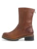 TRAVELIN' Leren boots "Skjolden" lichtbruin