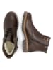 TRAVELIN' Leren boots "Stalon" bruin
