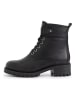 TRAVELIN' Leren boots "Stugun" zwart